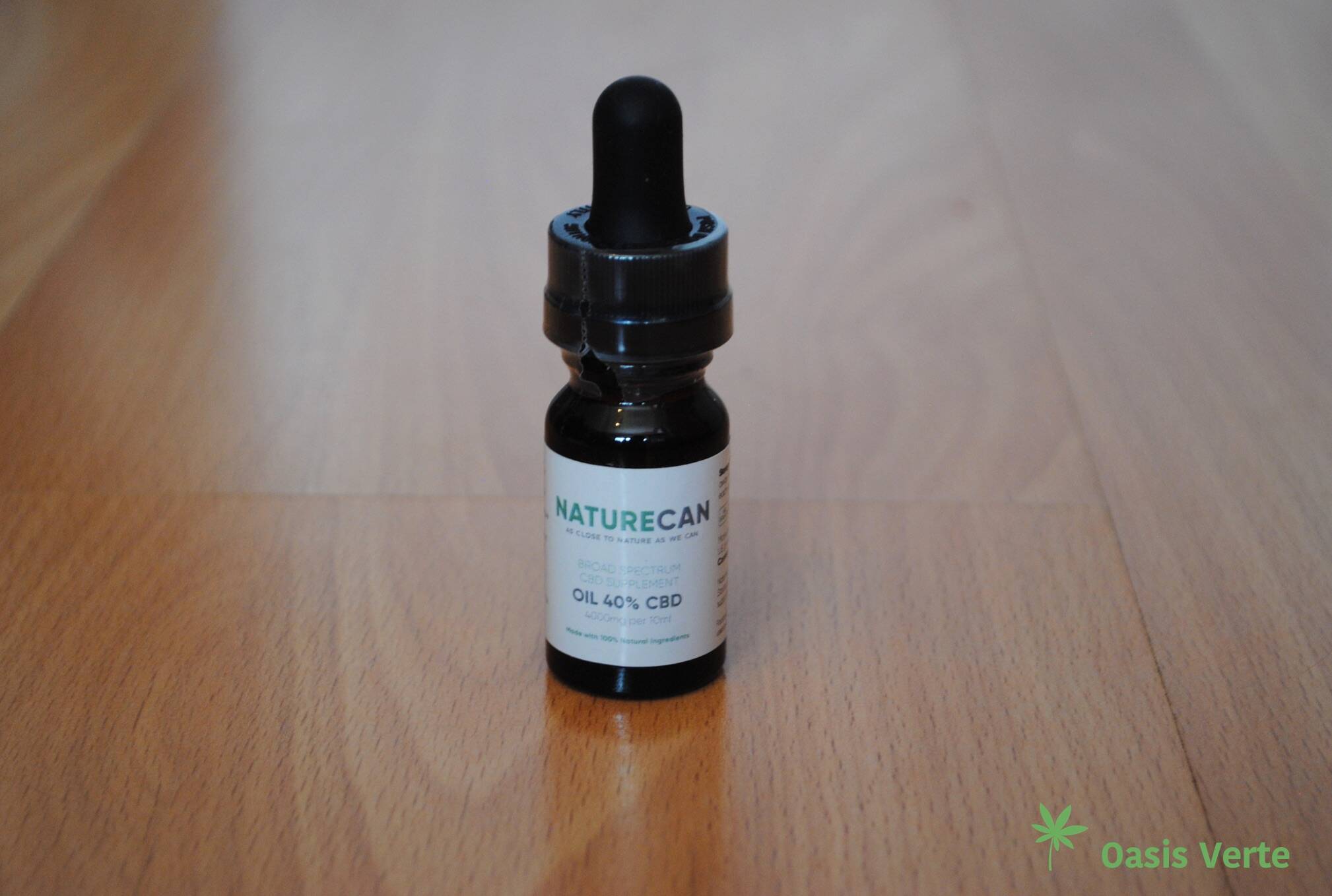 avis huile cbd naturecan 40